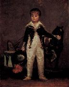 Portrat des Pepito Costa y Bonelis Francisco de Goya